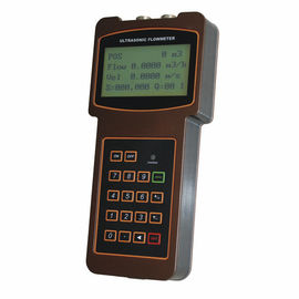 Przenośny ultradźwiękowy Handheld Flow Meter, zacisk na przetwornik pomiarowy Flowemeter TUF-2000H