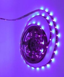 Elastyczne sterylizacja Oświetlenie Taśmy LED SMD 5050 Zestawy Fioletowy zasilacz 24 W