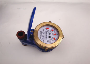 Wykorzystanie Niebieski Pionowe Vane Wheel DN20mm wodomierz dla gospodarstwa domowego, komercyjna