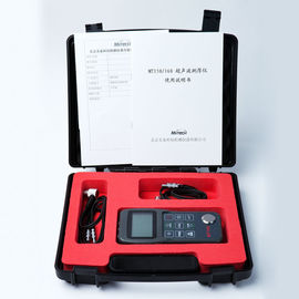 Portable 0.1 / 0.01mm Metal Handheld grubościomierz ultradźwiękowy 0.75 - 300mm Zakres pomiarowy