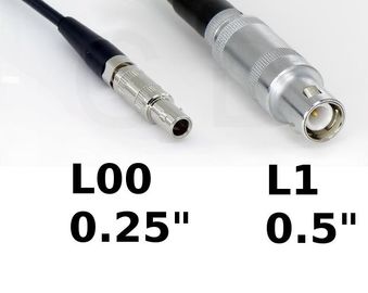 Przenośny cyfrowy ultradźwiękowe czujka z LEMO 00/01 BNC Kabel LEMO