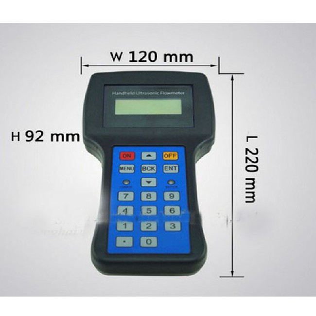 Handheld ultradźwiękowy miernik przepływu A E 80FB User Friendly ręczny ultradźwiękowy miernik przepływu